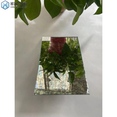 China Cutting Edging Drilling Tempering Antique Mirror Glass Panels for Vintage Wall Decor for sale