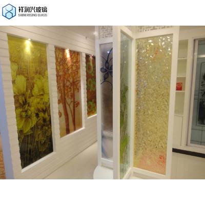 China Kitchen Bedroom Shower Crystal Brick Flat Tempered Glass Brick for Bathroom Partition Wall for sale