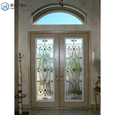 China Polycrystalline Architectural Decoration Art Glass Deep Processing for Building Decoration for sale