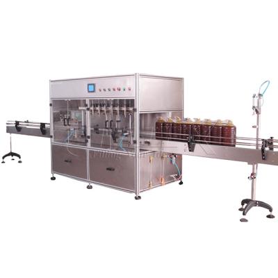 China Linear Type Automatic Honey Oil Viscous Fluid Filling Machine Small Capacity Machine for sale