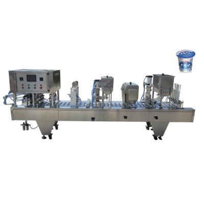 China Plastic Cup Filling Machine Ice Cream Jelly Yogurt Water Sealing Machine for sale