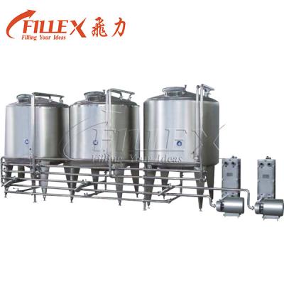 중국 Automatic Milk Processing Machine Filling CIP Cleaning System equipment 판매용