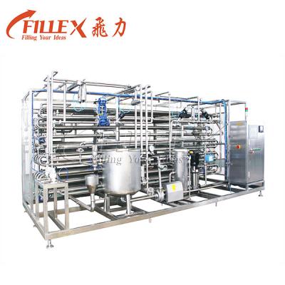 中国 Plate Type UHT Milk Processing Machine Beverage Sterilizing Equipment 販売のため