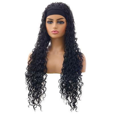 China Hot Selling Curly Spot Curly Wholesale Amazon Wigs African Ladies Curly Hair Black Synthetic Wigs for sale