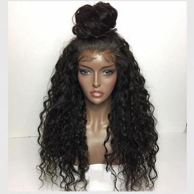 China Curly Black Madame Lace Wig 613 Bob High Gloss Pixie Front Lace Deep Wave Synthetic Wig for sale