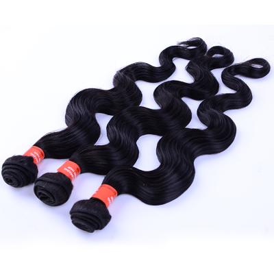 China No Tangle No Shedding 8~30 Inches Virgin Brazilian Hair Extension Body Wave Bundles Soft Shiny for sale