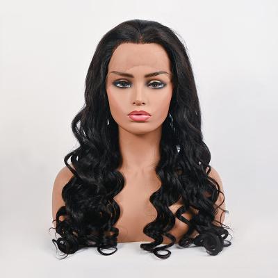 China Wholesale Super Wave 22 Inches Swiss Lace Front Wigs 100% Human Hair Wigs for sale