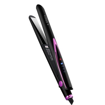 China Wholesale Hair Equipment Best Hotel Salon Hair Straightener With Private Label 11cm Heating Plate for sale