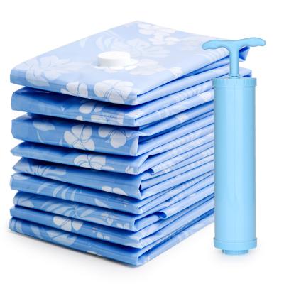 China New Quality Classic/Postmodern Wholesale Vivid Sun Flower Vacuum Space Saver Storage Bags Set for sale