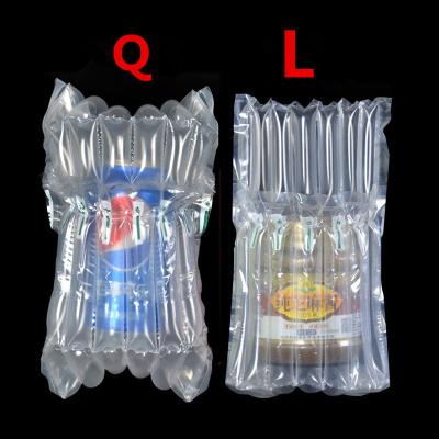 China HDPE Factory Air Column Shockproof Material Shockproof Air Pillow Inflatable Filled Packaging Bag Roll for sale