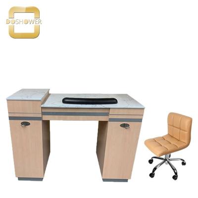 China Preservative treatment nail table with vent with dust collector with cheap nail table for nail table for sale