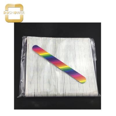 China Excellent Nail Art Effect Disposable Nail File with Printed Nail File for Press on Nail File for sale