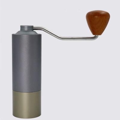 China Wholesale Viable Washable Burr Stainless Steel Portable Coffee Conical Crank Operated Manual Grinder for sale