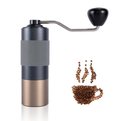 China Viable Coffee Grinder Manual Stainless Steel Hollow Out Antique Manual Coffee Grinder Mini Manual Coffee Grinder for sale