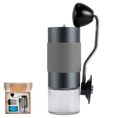 China Viable Hand Coffee Bean Machine Household Portable Stainless Steel 420 Core Metal Italian Grinder Hihen Grinding Coffee for sale