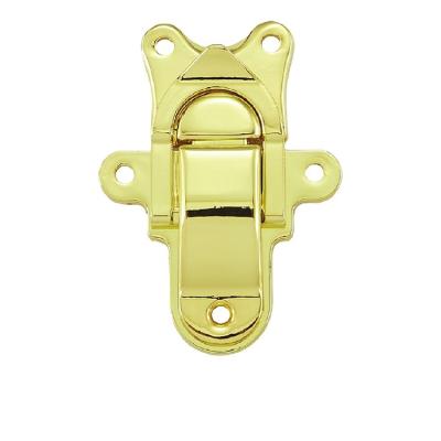 China Factory self-produced and self sold Original Leather Bag Slip Locks Furniture Locks High Grade OEM Luxury Zinc Alloy Lock Buckle Hasp for sale