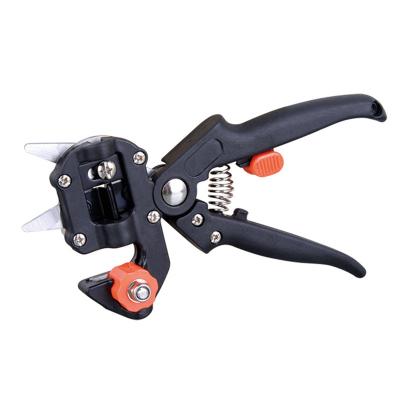 China Anti-Slip Handle Grafting Pruner Garden Grafting Tool Professional Branch Cutter Secateur Pruning Plant Shears Boxes Fruit Tree Grafting Scissors for sale