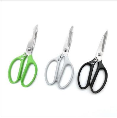 China Anti-Slip Handle Kitchen Shears Stainless Steel Scissors with Non-Slip Handles for Daily Household Use Sale Aluminum Alloy Chicken Bone Scissors for sale