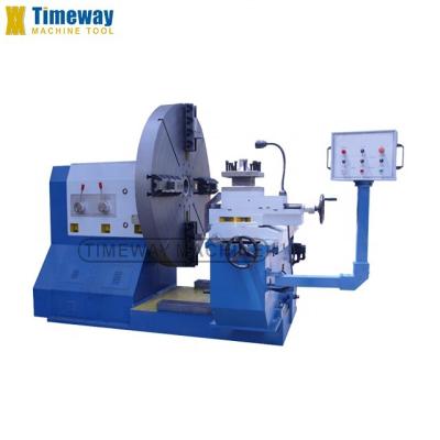 China Highly Durable Large Size Floor Type Face Lathe Machine for Manual Operation for sale