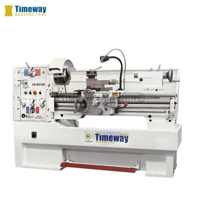 China 400-800mm Swing Taper of tailstock sleeve MT4 Horizontal Precision Gap Bed Metal Lathe for sale