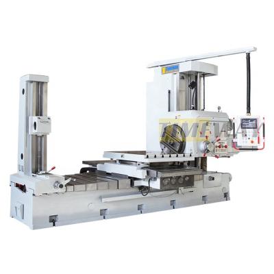 China Máquina de perforación y fresado horizontal CNC normal con pantalla digital de 4 ejes en venta