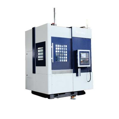 China Light Duty Machining Capacity CNC Vertical Lathe Machine High Speed Round Table Design for sale