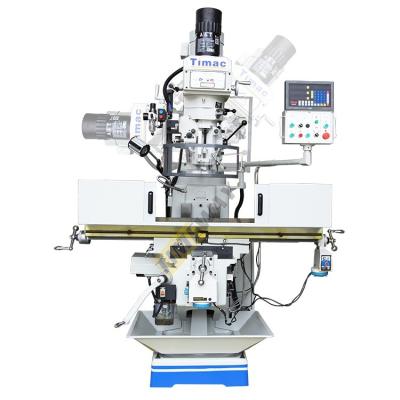 China Metal Milling Function Universal Turret Milling Machine with ISO50 Spindle Taper for sale