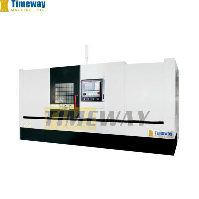 China CK-80 CNC Slant Bed Lathe /Torno CNC con un solo husillo y eje Z de viaje de 750 mm en venta