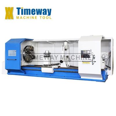 China Torno de giro automático horizontal de metal con alta precisión y recorrido en eje X de 700 mm en venta