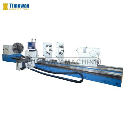 China Range of Spindle Speed r.p.m 0.8 160 r.p.m AK-1600H Heavy Duty Horizontal CNC Lathe for sale