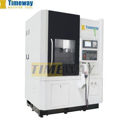 China VTC800 Torno CNC vertical combinado de precisión y eficiencia para el mecanizado de metales en venta