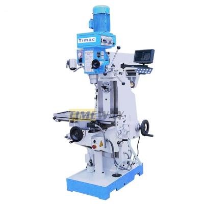 China Opitional Vertical Drilling Milling Machine with 400mm Table Travel and Variable Speed for sale