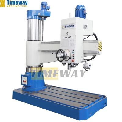 China 5.5kw Main Motor Power Radial Drilling Machine RD-620 with 63mm Max. Drilling Capacity for sale