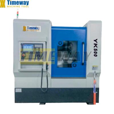 China Timeway YK500- Gear Chamfering Processing CNC Gear Deburring Machine with 15kW Power for sale