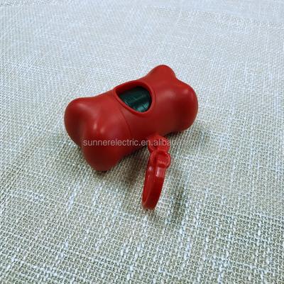 China Sustainable Pet Product Dog Waste Bag Dispenser Attaches To Any Leash for sale