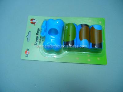 China Viable / Waste Dog Bag Dispenser Bone Shape With Different Colors for sale