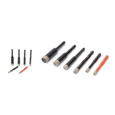 China Weld Ceramic Glass Diamond Drill Bit Hole Opener Ceramic Tile Drilling Vacuum Hole Opener for sale