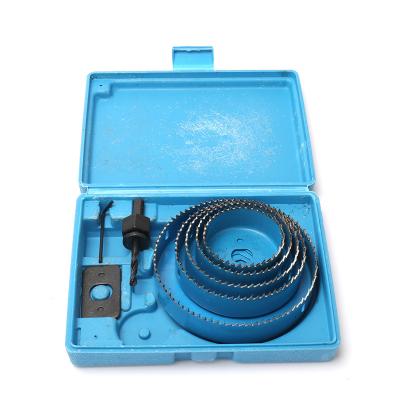 China Fast Speed ​​Drilling Bimetal Holesaw Cutter Bi Metal Hole Saw Set For Stainless Steel Metal Wood Cutting for sale