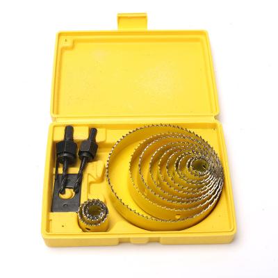 China Fast Speed ​​Drilling Hole Cutter Drill Bit Tool Hole Saw Set For Wood Plastic Wood Cutter for sale