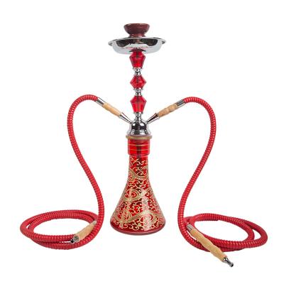 China Woyu Crystal Hookah Glass Bottle Two Pipes High Quality Best for Arab for sale