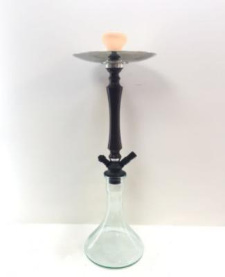 China Aluminum Transparent Hookah Shisha Lounge Nargile  Arab Hookah with Single Pipe for sale