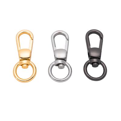 China Zinc Alloy Swivel Hooks For Dog Bags Metal Carabiner Hooks Wholesale Fashion Bag Buckle Snap Hardware Brass for sale