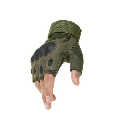 China Outdoor Tactical Knuckle Gloves Tactical Hard Gloves Hand Combat Polyester Army Army Military Style for sale