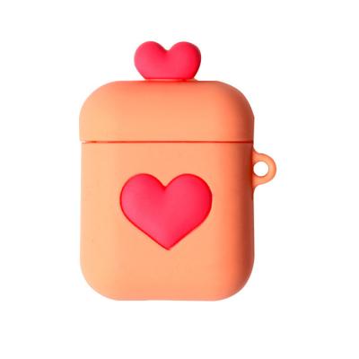 China Fanshion Single Protective Case Earphone Cases Soft Silicone Cover Case Earbuds Protector for Airpods pro for sale