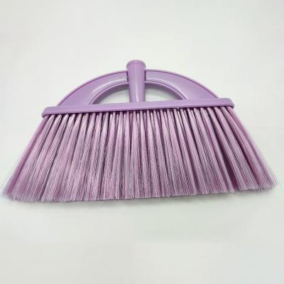 China Wholesale Indoor Floor Cleaning Cleaning Tools Plastic Broom With Wooden Stick for sale