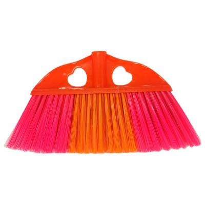 China Indoor cleaning factory directly selling outdoor plastic broom to clean Chinese flat broom brush for sale