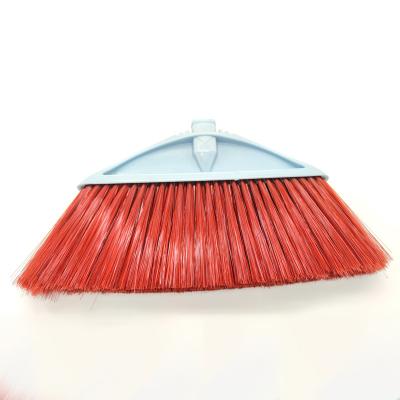 China 28cm Sale Ceiling Broom Durable Clean Flower High Quality Hot Plastic Soft Broom Bristle Indoor Hard Broom Broom for sale