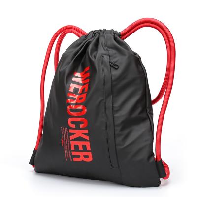 China High Quality Athletic Custom Logo Drawstring Sports Outdoor Basketball Backpack Bag Waterproof for sale