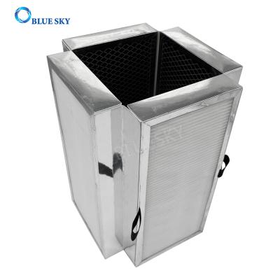 China True Replacement 3-in-1 H13 HEPA Hotel Air Filters For Medify MA-50 Air Purifiers for sale