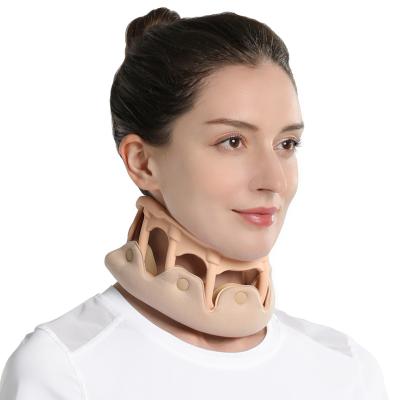 China VELPEAU Medical Health Care Physiotherapy VELPEAU Neck Brace Spine Cervical Pain Soft Silicone Neck Collar To Prevent Stiff Neck Support Brace For Sleeping for sale